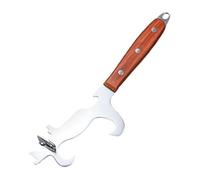Abrelatas de pintura - Llave de sujeción de uso intensivo | Abrelatas de pintura con mango antideslizante | para cubo industrial, bricolaje, renovación, garaje, taller, astillero, obras