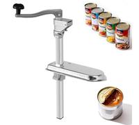 Abrelatas de Sobremesa, Abrelatas Manual Profesional para Hostelería Abretapas de Aleación de Aluminio Abridor de Botes Abridor de Latas