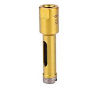 Abrelatas del molinillo angular del taladro de diamante M10 M10 Alambre de mármol Jade (Abres del agujero de la amoladora angular sinterizada 12 mm)