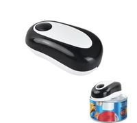 Abrelatas Eléctrico, Abridor de Latas Electrico de un Toque, Abrelatas Automático Portátil, Bordes Liso y Seguro, para Personas Mayores, Pacientes con Artritis y Latas de Todos los Tamaños