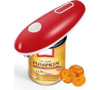 Abrelatas eléctrico, con un solo toque, manos libres, abrelatas eléctrico para artritis, manos libres, abrelatas con interruptor de un solo toque, cocina, anciano, restaurante, chef, la mejor opción