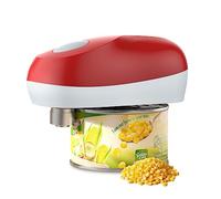Abrelatas eléctrico manos libres, abrelatas con un solo toque, abre automáticamente la lata para cualquier tamaño, borde liso y seguro, el mejor regalo para chef, senior y mamá
