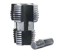 Abrelatas interno para tubería, rosca de tubería | Reparación de accesorios para plomería - Rosca de manguera reutilizable de 1/2 ", 3/4", 1 "herramienta de mantenimiento para taladro eléctrico