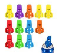 Abrelatas manual,Abrelatas de bebidas manual con protector abridor de cajas de 12 piezas | Impermeable portátil a prueba de polvo para acampar viaje fiesta