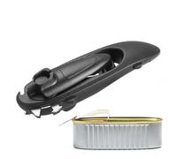 Abrelatas manual de 8 funciones, herramienta manual versátil, abridor de botellas de estaño, mango ergonómico, de cuchilla afilada, dispositivo de utilidad portátil, rendimiento de larga