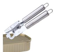 Abrelatas, manual de abrelatas,Abrebotellas de acero inoxidable | Manijas ergonómicas, artilugios de cocina, solvente de perplejo sólido para personas mayores