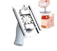 Abrelatas Manual De Acero Inoxidable - Removedor De Tapas Antideslizante Para Personas Mayores, Mujeres Y Hombres | Perfecto Para Casa, Apartamento, Encimeras, Bebidas, Cervezas, Refrescos Y Conservas