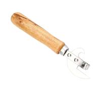 Abrelatas Manual Rotativo,Herramienta para Abrir Botellas con Mango de Madera - Abrelatas No Eléctrico - para Camping Picnic Hogar Cocina Apartamento Dormitorio Restaurante Refrescos y Alimento para M