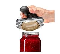Abrelatas multifunción, abrelatas for manos débiles, abridor de botellas giratorio, abridor de tarros que quita las tapas fácilmente for manos débiles, personas mayores con artritis y cualquier person