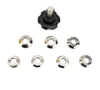 Abrelatas para la parte trasera de relojes 5539, herramienta profesional para abrir cajas de relojes, removedor y cerrador multifuncional de la parte trasera de relojes con 7