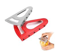 Abrelatas Universal Portátil Acero Inoxidable Versátil Con Borde De Goma, Abrebotellas Adecuado Para Todo Tipo De Botellas Y Latas (2 Piezas)