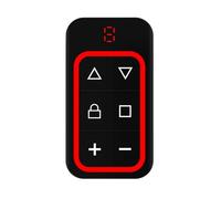 Abrepuertas de garaje - Mando a distancia de garaje con 6 botones, transmisor manual universal | Abrepuertas para casa, exterior, apartamento, entrada del vehículo, seguridad de la propiedad