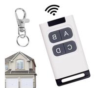 Abrepuertas de garaje remoto, duplicador de control remoto para Gat,Controlador eléctrico de puerta de garaje /315 MHz | Llavero de 4 canales para un acceso seguro, compatibilidad para puertas