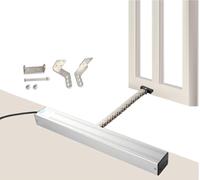 Abreventanas eléctrico automático con control remoto e interruptor de pared, motor de 220 V, sensor de lluvia de carrera de 600 mm, automatización inteligente para ventanas para una fácil ventilación