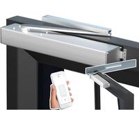 Abreventanas eléctrico inteligente con control remoto e interruptor de pared, actuador motorizado para ventilación de 90°, abridor automático de ventanas para el hogar, oficina e invernadero