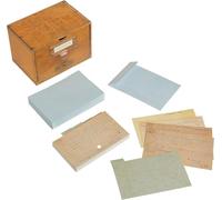 Abrexin Chronicle Books Card Catalog: 30 Notecards from The Library of Congress