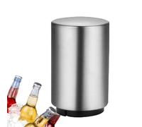 Abridor automático de botellas de cerveza, recogedor magnético portátil de tapas de tarros, abridor de botellas de cerveza con tapa magnética, tapa sin daños, abridor magnético de botellas, receptor