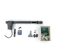 Abridor automático de puerta batiente, actuador de pistón de CA, Kit de Motor de puerta batiente, Kit de Motor de puertas de granja for el hogar(Thrust 400mm kit)