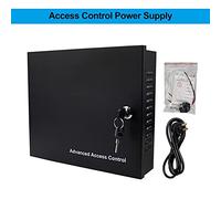 Abridor automático de puertas comerciales Cuatro puertas wiegand TCP/IP Red de panel de control de control de acceso RFID Software de sistema de control de acceso DC12V Caja de fuente de alimentació