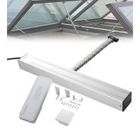 Abridor automático de ventanas de cadena con control remoto, actuador eléctrico para tragaluz o ventanas de hogar y oficina, fuerza 400N, carrera de 300-800 mm