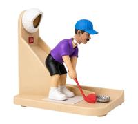 Abridor botellas con temática golf | Abridor botellas cerveza con temática pelota golf con juego mini golfista y para recoger gorras | lanzador gorra oscilante golfs impreso en 3D