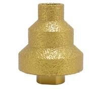 Abridor de agujeros cónicos de partículas de diamantes, vástago M10, múltiple tamaño 20/35/50 mm, broca de cóne y cón de cono seco, abridor de orificio cónico para concreto,