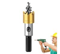 Abridor de agujeros de acero rápido, sierra perforadora de acero rápido, abridor de agujeros de acero de alta velocidad para metal, cobre, acero inoxidable, placa de hierro