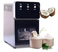 Abridor de agujeros de coco totalmente automático con taller seguro, máquina de apertura rápida para cocos verdes