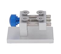 Abridor de bisel de reloj, herramienta de reparación profesional para relojeros, acero inoxidable, principalmente adecuado para reparación de relojes, reemplazo de batería (Plata)