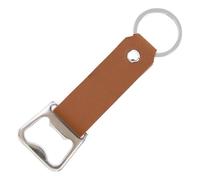 Abridor De Botella De Llavero - Abridor De Botella Para Anillos, Abridor De Botella De Viaje Portátil | Abridor De Botella De Llavero De Cuero De La PU, Abrebotellas De Soda Portátil Para Del Ri