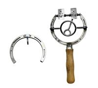 Abridor de botellas de herradura, estilo occidental, abrebotellas de metal, herramienta práctica para bar, decoración rústica clásica, para vino, cerveza, licores, cocina, mesa de comedor