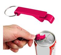 Abridor de botellas de metal de color, llavero con abrebotellas - Llavero Abrebotellas 9 Colores Brillantes | Abridor de botellas de agua para manos débiles, abridor de vino de viaje de aleación de al