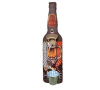Abridor de botellas de pared,Abridor de botellas montado en la pared,Abrebotellas para latas colgables - Abrebotellas con captador de, abridor de de cerveza montado en la vintage para