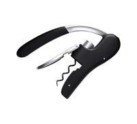 Abridor de botellas de vino, aleación de zinc, resistente, tornillo de corcho de vino de mano, para cocina, , cena, apartamento, , ancianos, adultos, hombres, mujeres y adolescentes