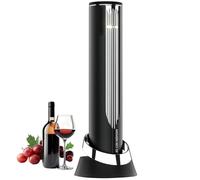 Abridor De Botellas De Vino Eléctrico, Abridor De Botellas Automático Inalámbrico, Recargable por USB, Cortador De Papel Multifunción, Regalo para Fiestas En Casa (Silver)