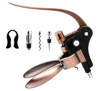 Abridor de Botellas de Vino | Herramienta Sacacorchos con Cabeza de Conejo para Vino - Juego de Abrebotellas para Cerveza y Champagne | Para Hogar Bar Bodas Fiestas Cocina Cerveza Y Champagne