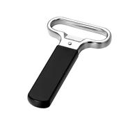 Abridor de Botellas de Vino Negro Retro - Abrebotellas de Corcho para Vino Tinto y Cerveza