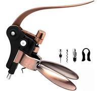 Abridor de botellas de vino Sacacorchos Set-Rabbit Type Goose Head Zinc Alloy Bottle Opener (Bronce)