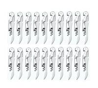 Abridor de Botellas de Vino Tinto, Llave de Botella de Acero Inoxidable, Interruptor de Botella de Corcho, Camarero de Restaurante (20, white)