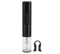 Abridor de botellas eléctrico automático, abridor de botellas con pilas para cerveza, refrescos, vino, broca de acero inoxidable con papel, bajo nivel de ruido para uso doméstico,
