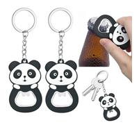 Abridor de botellas llavero, adorable y funcional Cerveza Abridor de botellas Panda Abridores de botellas Regalos para hombres niños adolescentes