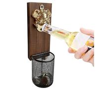 Abridor de botellas magnético para frigorífico, adhesivo magnético para abridor de vino, abrebotellas magnético de cocina para frigorífico, accesorio de cocina, regalo, práctico accesorio