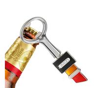 Abridor de botellas único, novedoso abrebotellas | Abridor de botellas de soda con forma de lápiz labial | Herramienta de apertura de vino, abridor de botellas decorativo, recuerdo de San Valentín