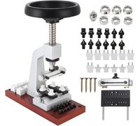 Abridor de Caja de Reloj, Reloj de Pulsera 5700, Divisor Trasero con 6 Herramientas Accesorios reparación de relojería para la fabricación y Apertura y Cierre de Relojes