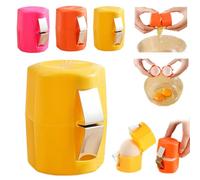 Abridor de cáscaras de huevo 2026, herramienta de abridor de huevos fácil sin ensuciar, removedor de cáscaras de huevo de mano, pelador de huevos universal para huevos duros, utensilios de cocina