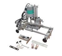 Abridor de cerradura de puerta de madera, máquina perforadora, máquina ranuradora, máquina perforadora de espiga for carpintería, 50Hz, 1100W para un trabajo eficiente