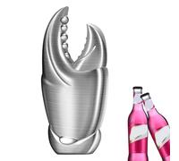 Abridor de cerveza, ayudante de cocina en forma de garra de cáncer, abridor manual de de bebidas de acero inoxidable, para el uso en cocina, bar, restaurante, camping, así como en