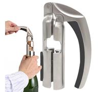 Abridor de champán, abridor de botellas de vino | Quitacorchos de champán - Abridor de vino ergonómico Hangle, abridor de botellas de vino de aleación de zinc, abridor de botellas de champán multifunc