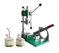 Abridor de coco manual portátil, herramienta de palanca de mano de acero inoxidable que ahorra mano de obra para el hogar, tiendas comerciales y mercados de frutas