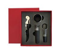 Abridor de corcho de vino para todas las botellas de vino - Juego de tapones de decantador | Antizincado Karpervisserij Uitrusting | Principiantes Voor, Liefhebbers al aire libre, Mannen Vrouwen